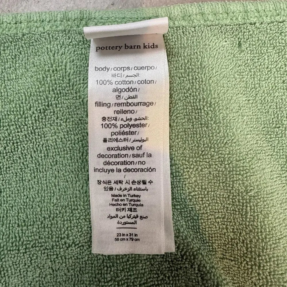 Pottery Barn Kids And‎ Burt’s Bees Baby Hooded Towel Bundle